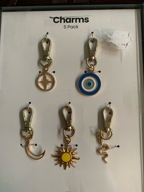 Astrology’s Pack Of5 Charms/Key/bag/phone charms